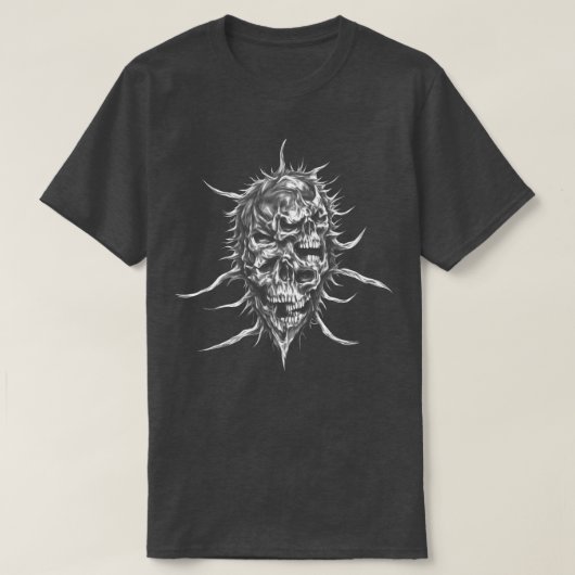 Luks Skull T-shirt Slangen Het Ding (Design voorkant)