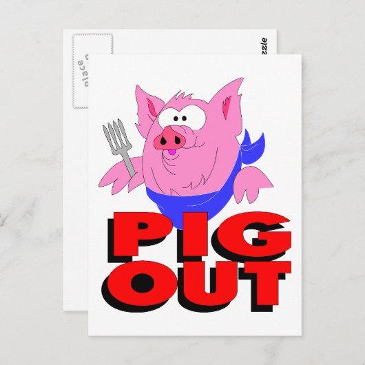 lul briefkaart (Voorkant / Achterkant)