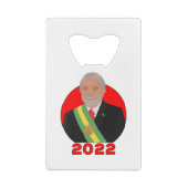 Lula 2022 creditkaart flessenopener (Achterkant)