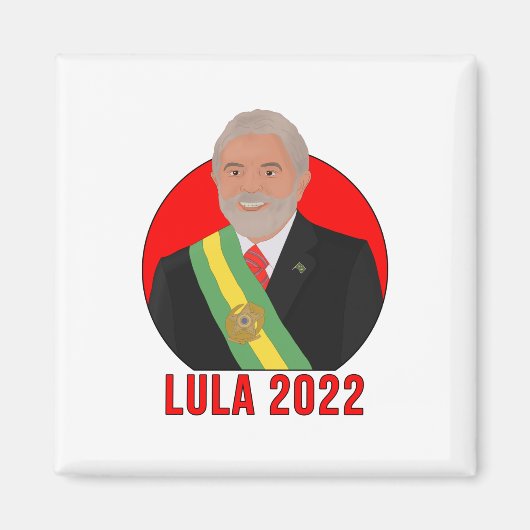 Lula 2022 magneet (Voorkant)