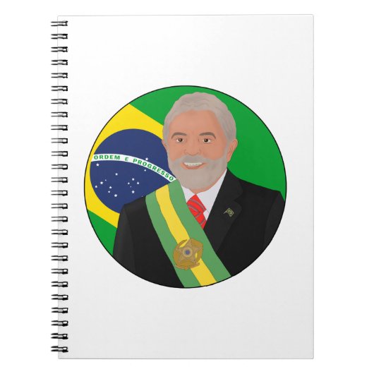 Lula Brazil Notitieboek (Voorkant)