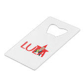 Lula Creditkaart Flessenopener (Achterkant Gekanteld)