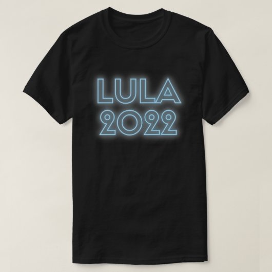 Lula for President 2022 Premium Brazilië T-shirt (Design voorkant)