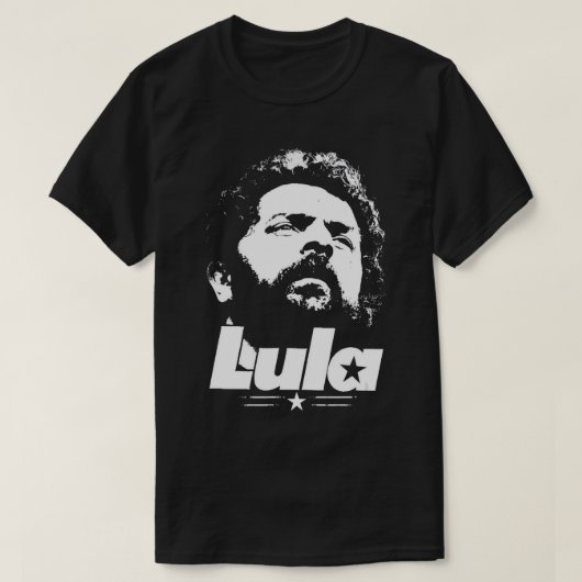 Lula for President Brazil 2022 Elections Shirt T-S (Design voorkant)