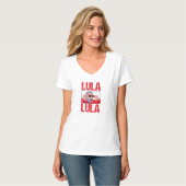 Lula Meme with Sunglasses T-shirt (Voorkant volledig)