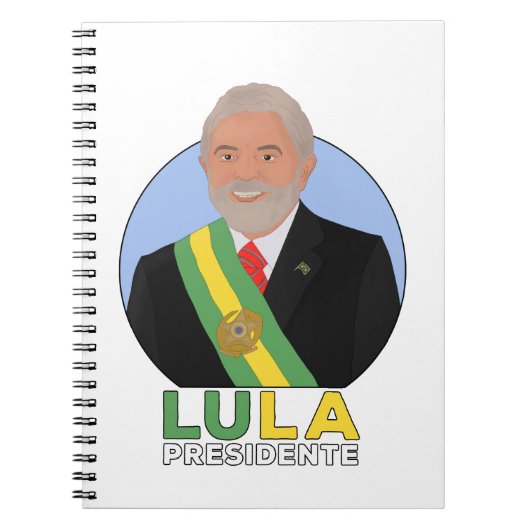 Lula President Notitieboek (Voorkant)