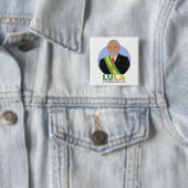 Lula Presidente Vierkante Button 5,1 Cm (In situ)