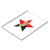 Lula Red Star Notitieboek (Linkerzijde)