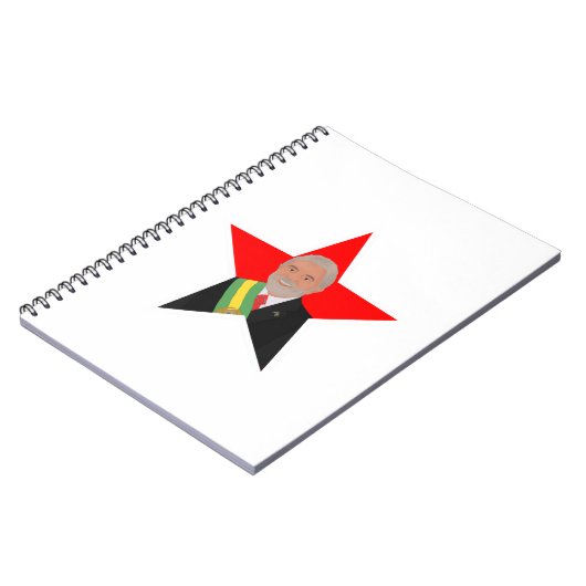 Lula Red Star Notitieboek (Linkerzijde)