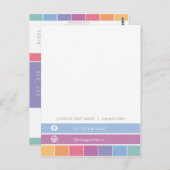 LuLaRoe Dank u / Care Instruction Kaart (Voorkant / Achterkant)