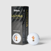 Lula's left hand and a heart golfballen (Verpakking)