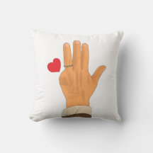 Lula's linkerhand en een hart