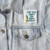 Lulav Vierkante Button 5,1 Cm (In situ)