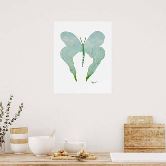 Lullaby Butterfly Print (Keuken)