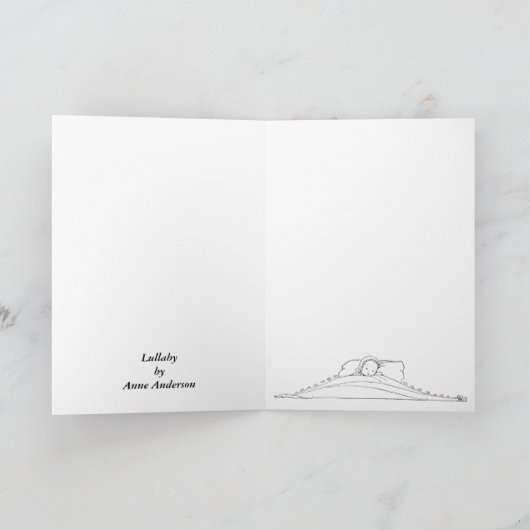 Lullaby by Anne Anderson Kaart (Binnen)