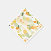 Lullaby in Citrus Grove Baby shower Papieren serve Servet (Hoek)