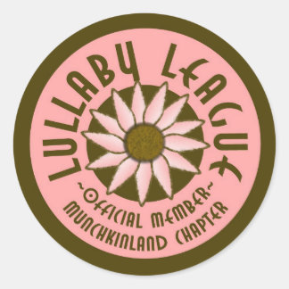 Lullaby League Ronde Sticker