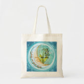 Lullaby Moon baby Tote Bag (Voorkant)