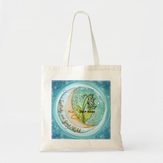 Lullaby Moon baby Tote Bag (Voorkant)