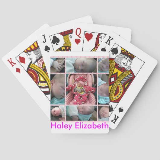 Lullabye Baby Pokerkaarten (Achterkant)