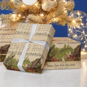  Lullay Thou kleine kleine kerstmis Cadeaupapier