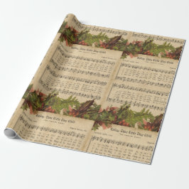  Lullay Thou kleine kleine kerstmis Cadeaupapier