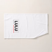 LULU BAD HANDDOEK (Handdoek)