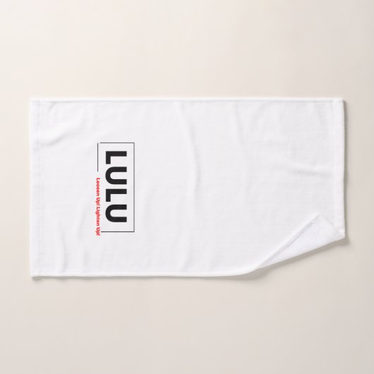 LULU BAD HANDDOEK (Handdoek)