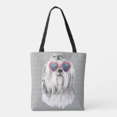 Lulu de Lhasa Tote Bag (Achterkant)
