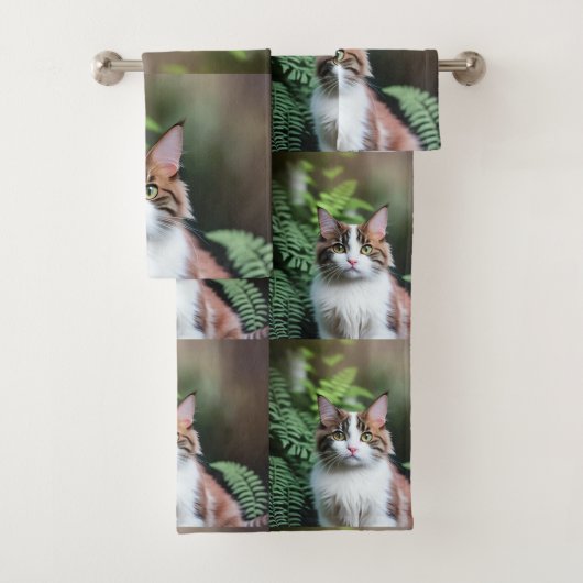 Lulu de Ragdoll kat, badhanddoekset Bad Handdoek (Insitu)