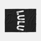 Lulu  fleece deken (Voorkant (Horizontaal))