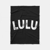 Lulu fleece deken (Voorkant)