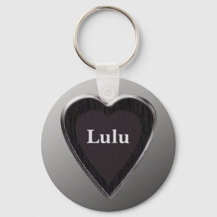 Lulu Heart Keychain door 369MyName