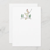 Lulu Notities / Golfuitje / 4,5 x 6,25 Platte Kaar (Voorkant / Achterkant)