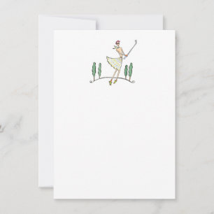 Lulu Notities / Golfuitje / 4,5 x 6,25 Platte Kaar