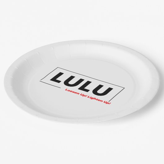 LULU PAPIEREN BORDJE (Gekanteld)