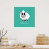 Lulu the Sheep Poster (Keuken)