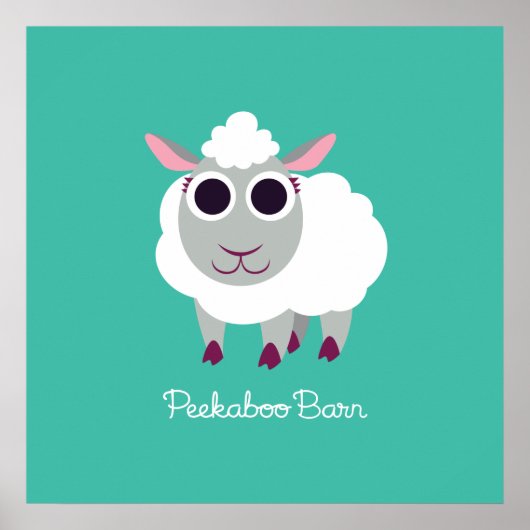 Lulu the Sheep Poster (Voorkant)