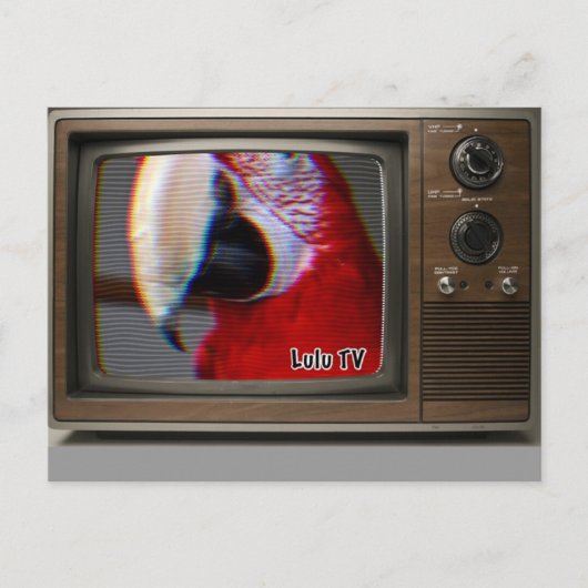 Lulu TV Briefkaart (Voorkant)