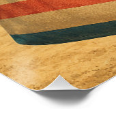 Lulus dag aan het strand perfect poster (Hoek)