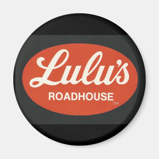 Lulu's Roadhouse Magnet (Voorkant)