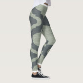 Luluspoten Groen en Blauw Leggings (Rechts)