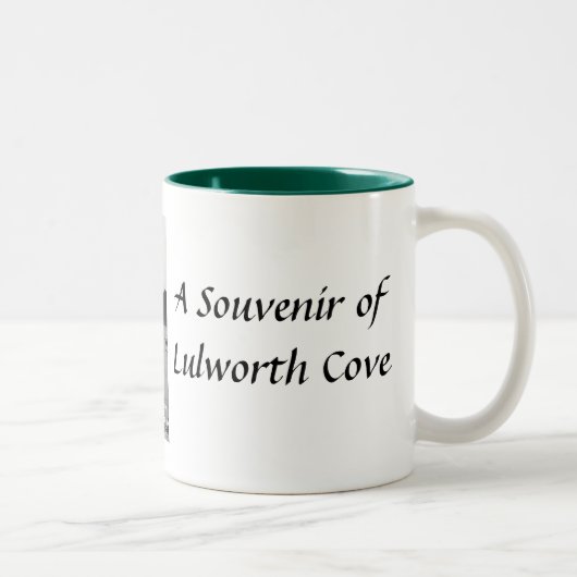 Lulworth Cove Souvenir Mok (Rechts)