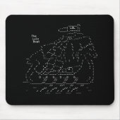 Lulzboot Lulz Security Mousepad Muismat (Voorkant)