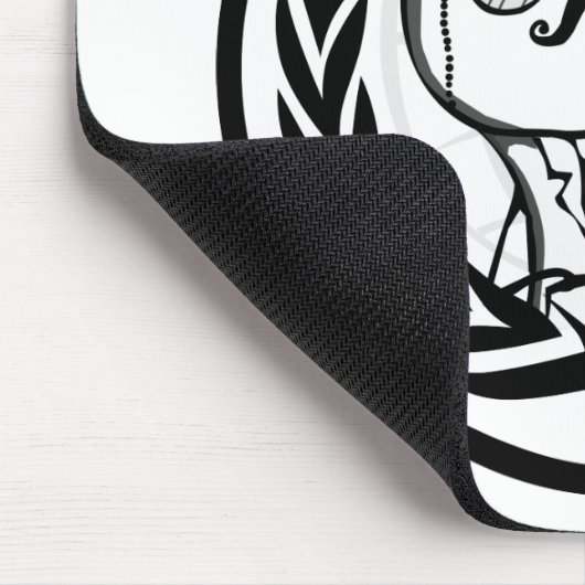 LulzSec Anonymous Logo Muismat (Hoek)