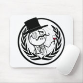 LulzSec Anonymous Logo Muismat (Met muis)