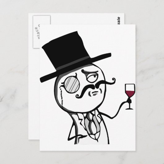 LulzSec Briefkaart (Voorkant / Achterkant)