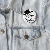 LulzSec Ronde Button 5,7 Cm (In situ)