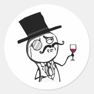 LulzSec Ronde Sticker