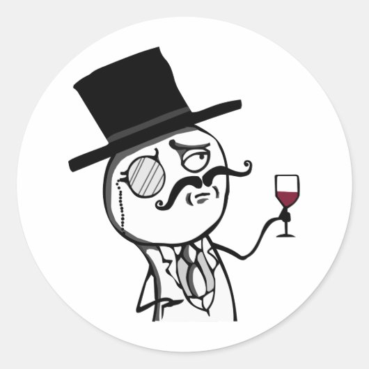 LulzSec Ronde Sticker (Voorkant)